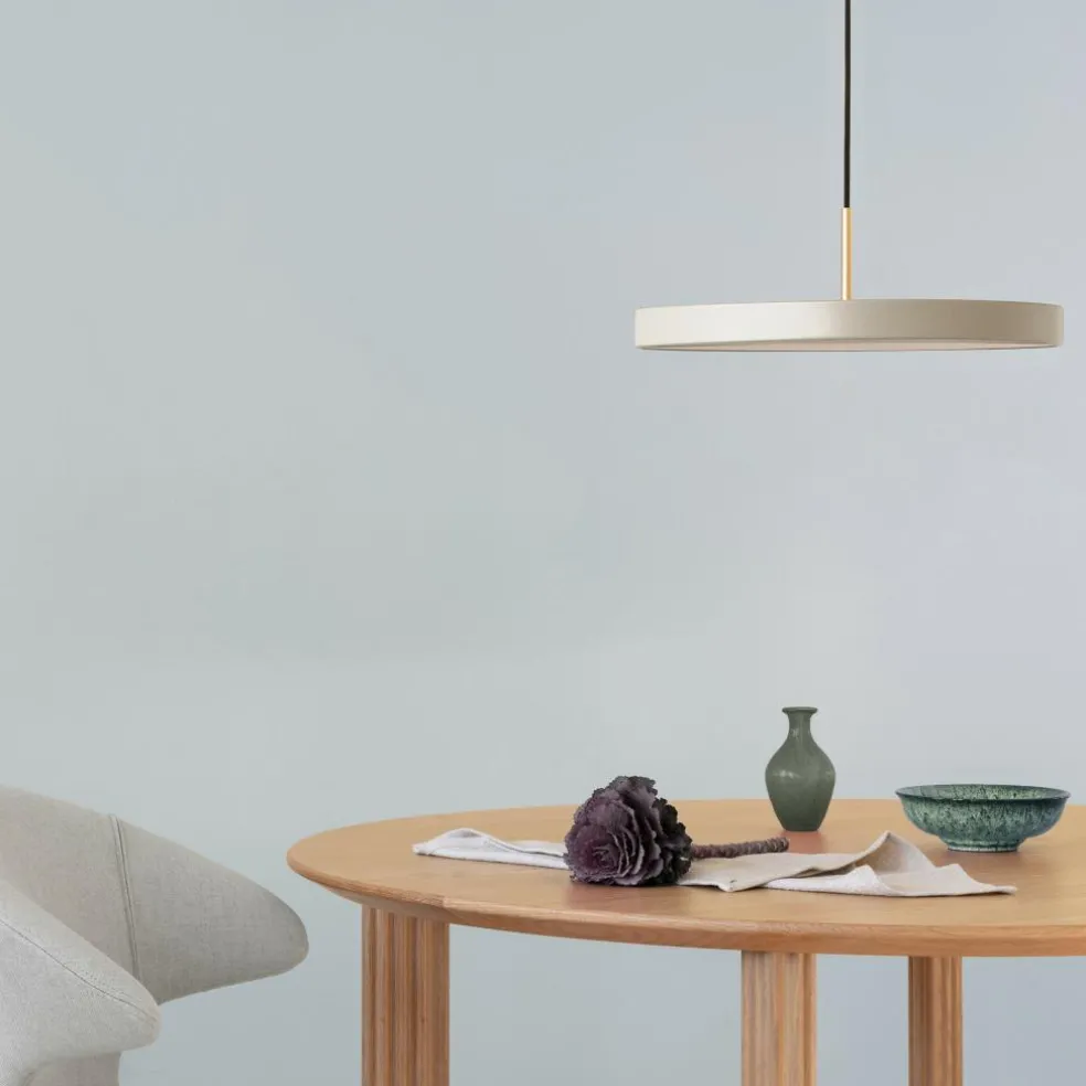 Asteria LED Pendelleuchte Messing