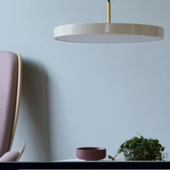 Asteria LED Pendelleuchte Messing