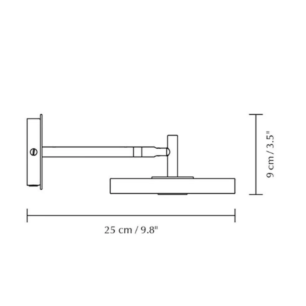 Asteria LED Wandleuchte