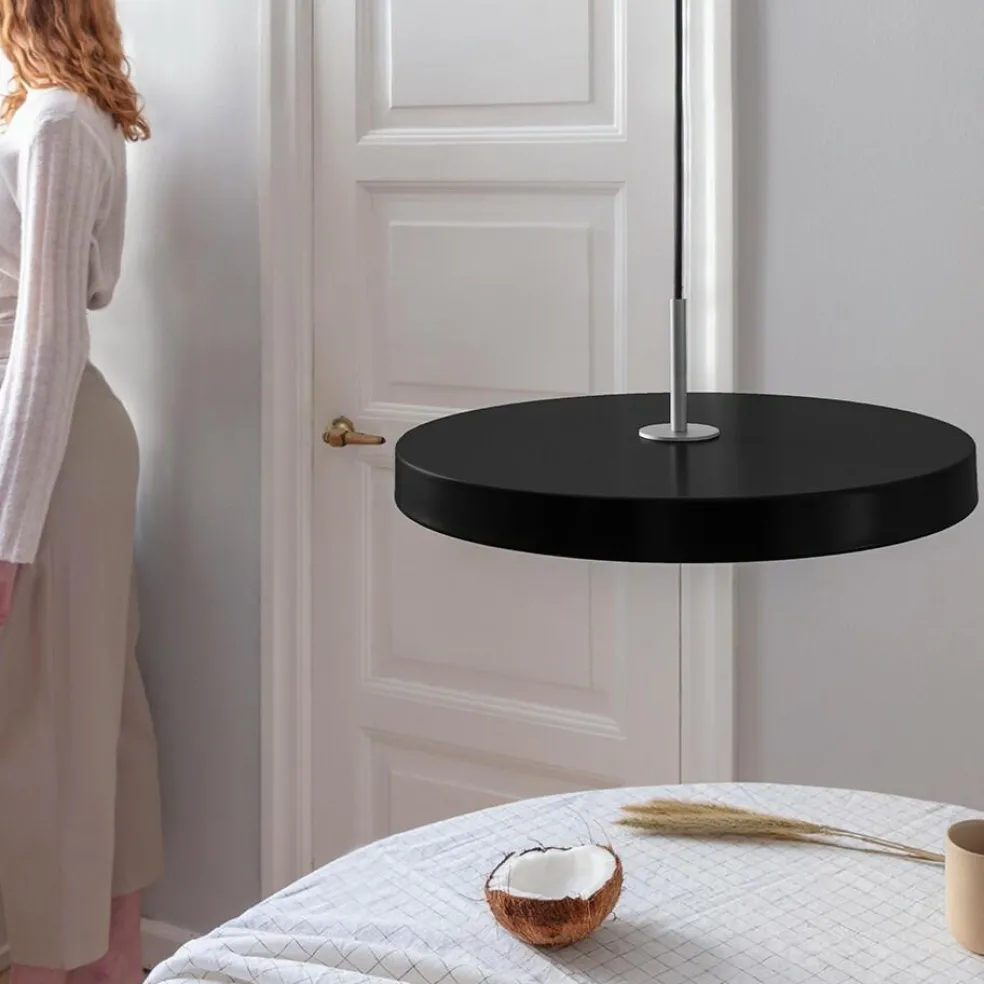 Asteria Micro LED Pendelleuchte V2 Stahl