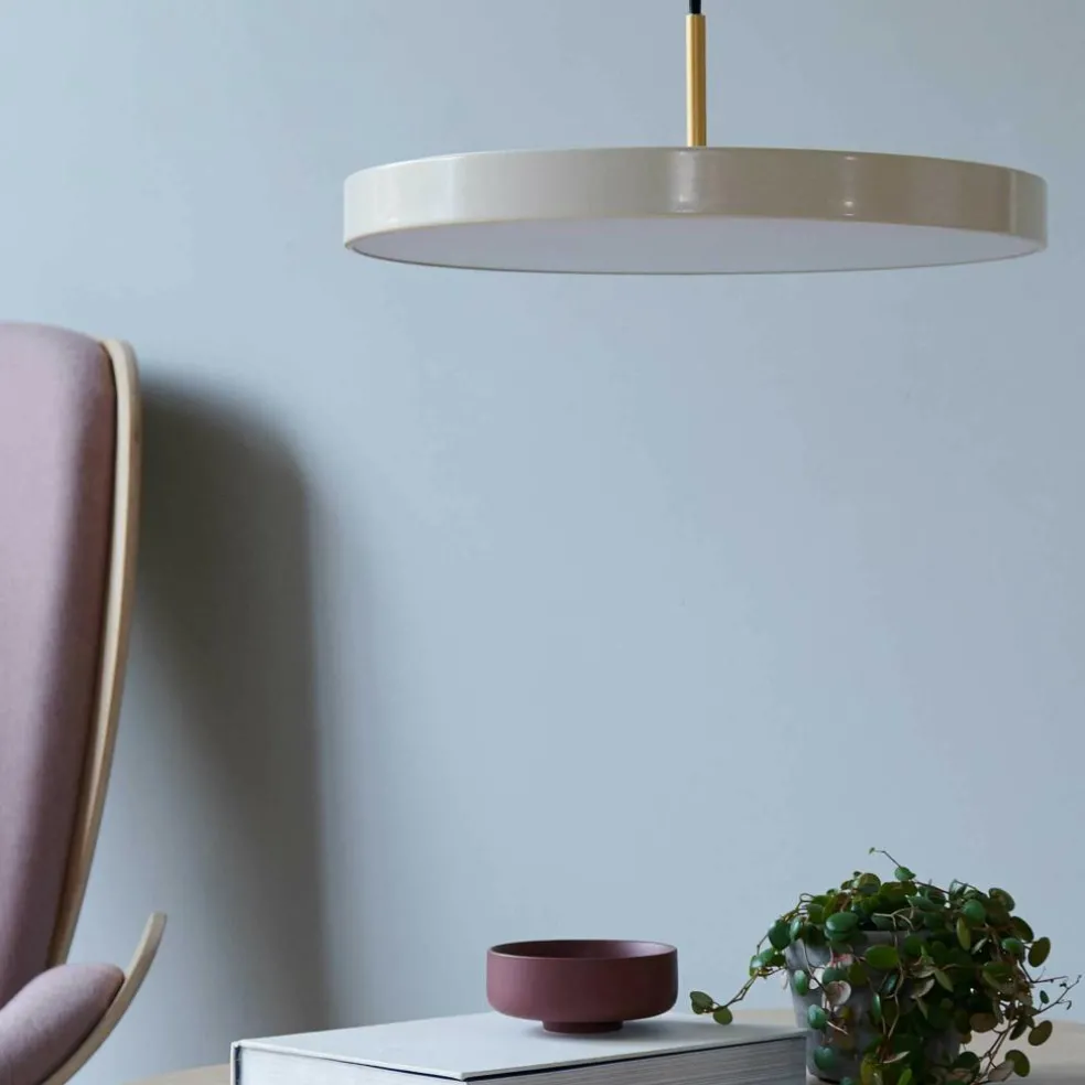 Asteria Mini LED Pendelleuchte Messing