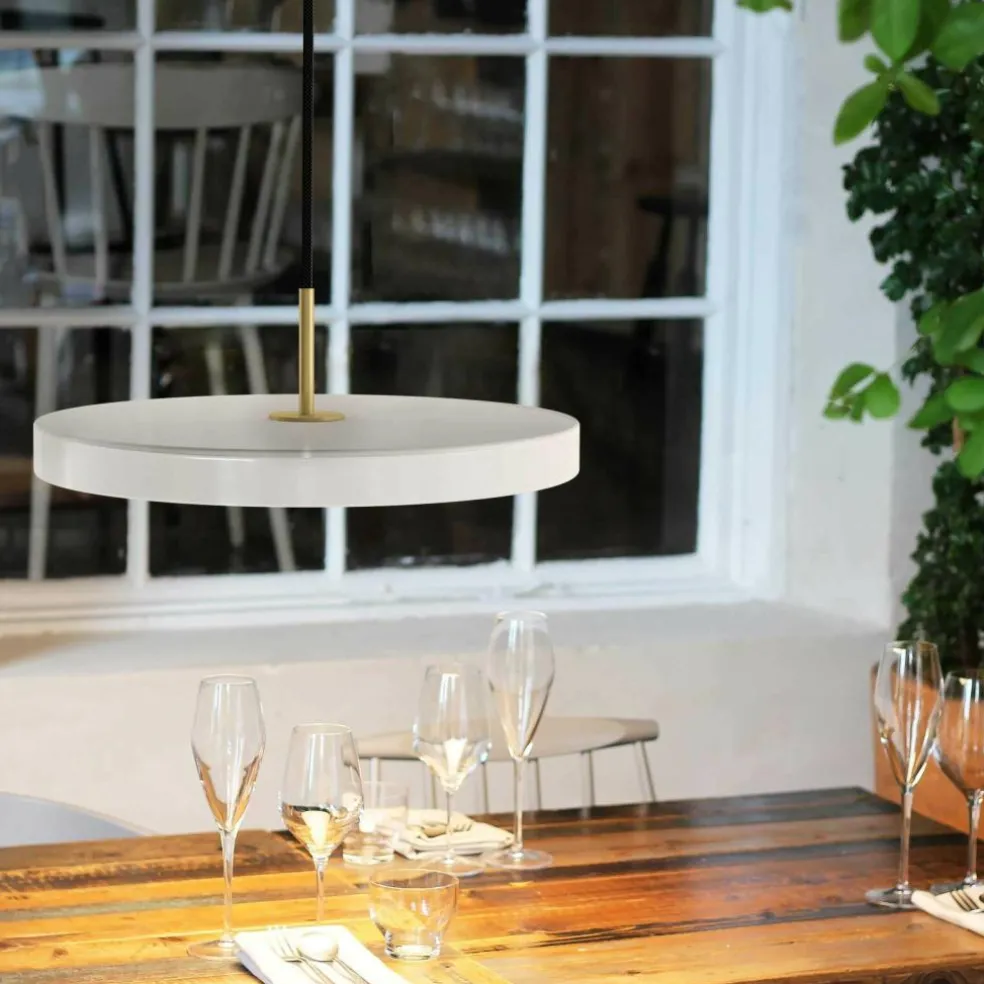 Asteria Mini LED Pendelleuchte Messing