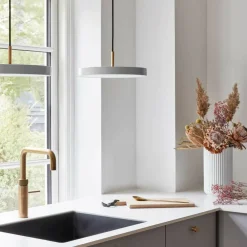 Asteria Mini LED Pendelleuchte Messing