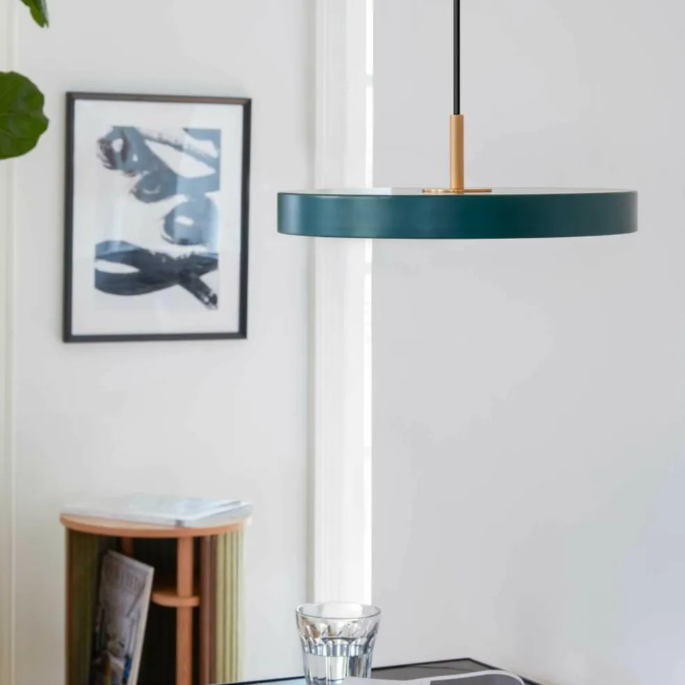 Asteria Mini LED Pendelleuchte Messing