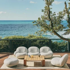 Atmosfera Gartenbeistelltisch 113x100cm