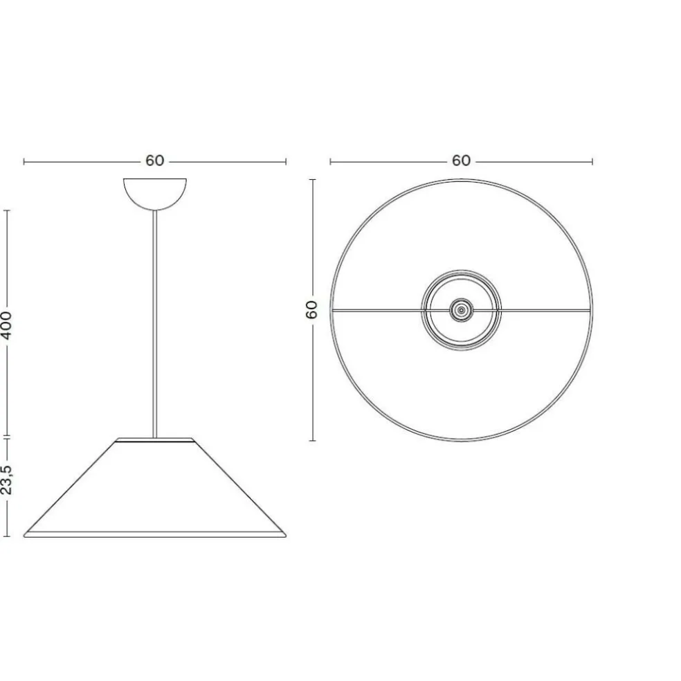 Ava Cone Pendelleuchte