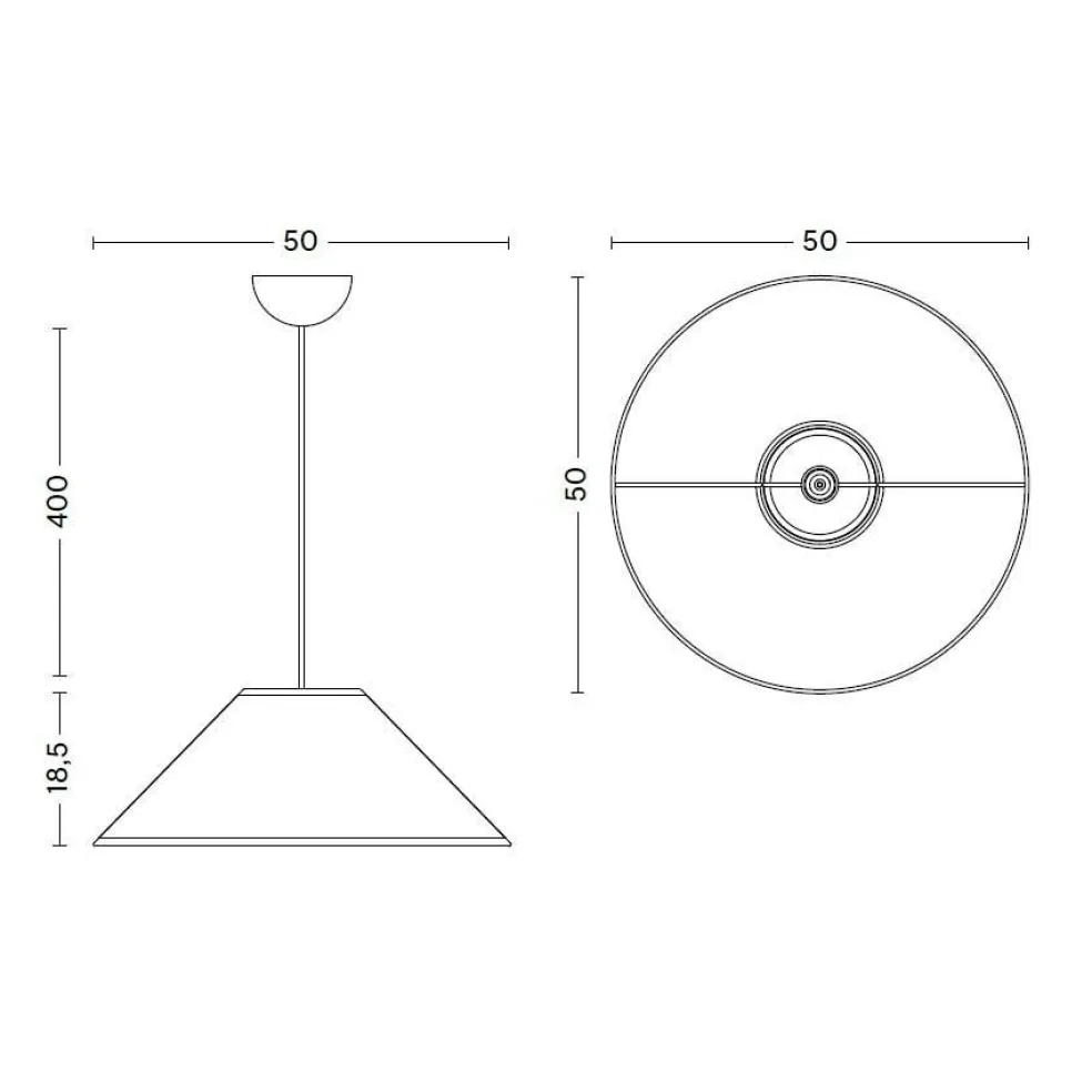 Ava Cone Pendelleuchte