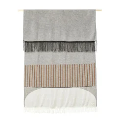 Aymara Decke Muster Grau 190x130cm