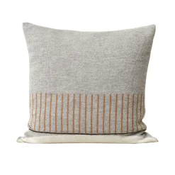 Aymara Kissen Muster Grau 52x52cm