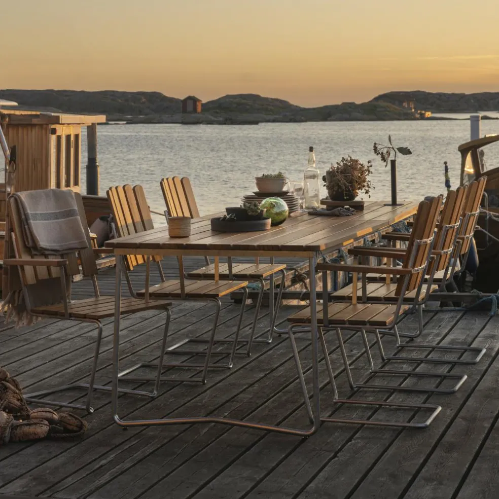 B31 170 Gartenesstisch klappbar 170x 92cm Eiche