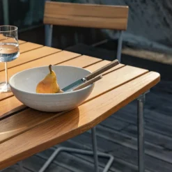 B31 84 Gartenesstisch klappbar 92x84cm Teak