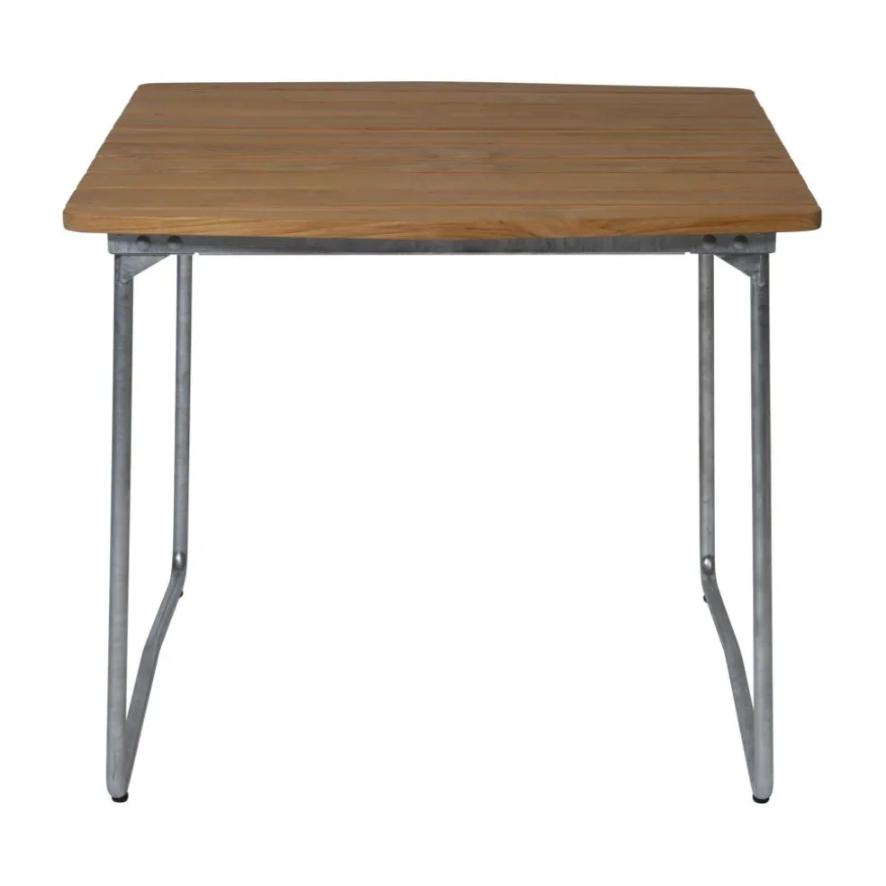 B31 84 Gartenesstisch klappbar 92x84cm Teak