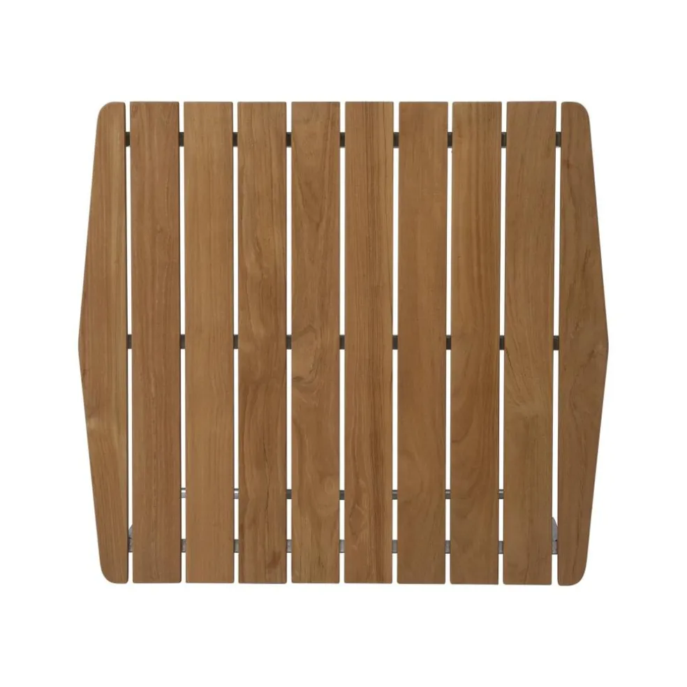 B31 84 Gartenesstisch klappbar 92x84cm Teak