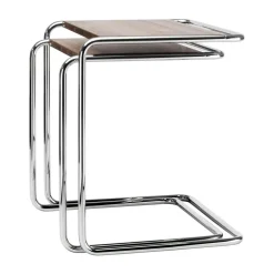 B 97 Pure Materials Beistelltisch 2er Set Nussbaum