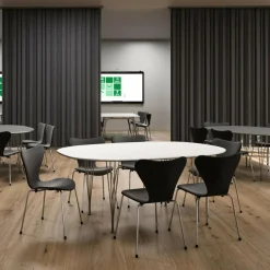 B613 Super-elliptischer Tisch 180x120x72cm