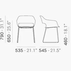 Babila 2745 Armlehnstuhl