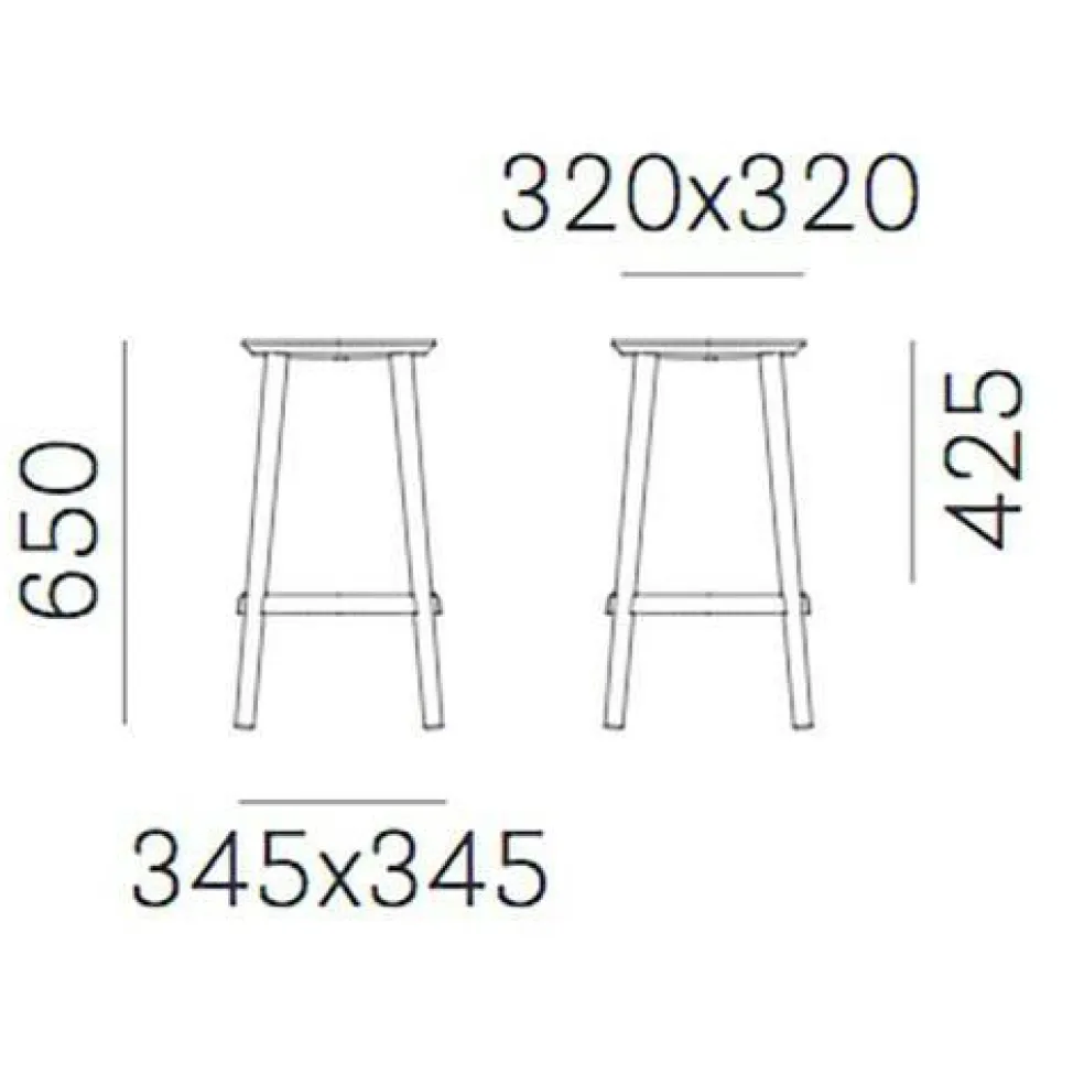 Babila 2702 Barhocker 65cm