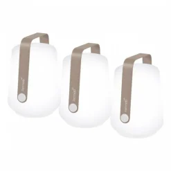 Balad LED Akkuleuchte 3er Set H 12cm