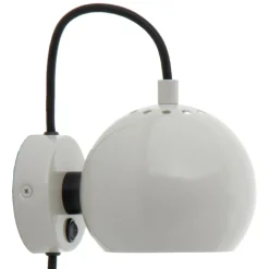 Ball Magnet Wandleuchte glänzend