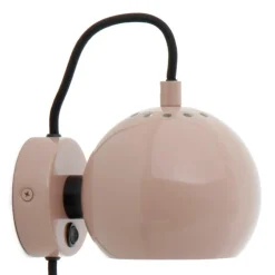 Ball Magnet Wandleuchte glänzend