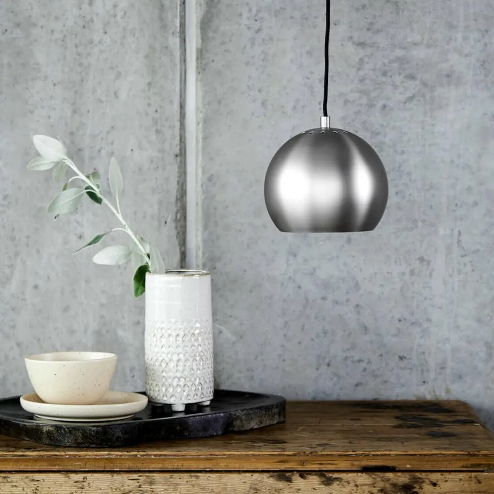Ball Pendelleuchte Ø18cm Metallic