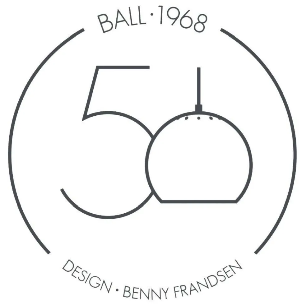 Ball Pendelleuchte Ø18cm Metallic