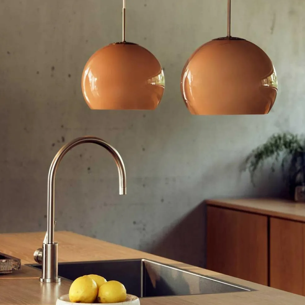 Ball Pendelleuchte Glas Ø 25cm