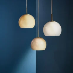 Ball Pendelleuchte Glas Ø 18cm