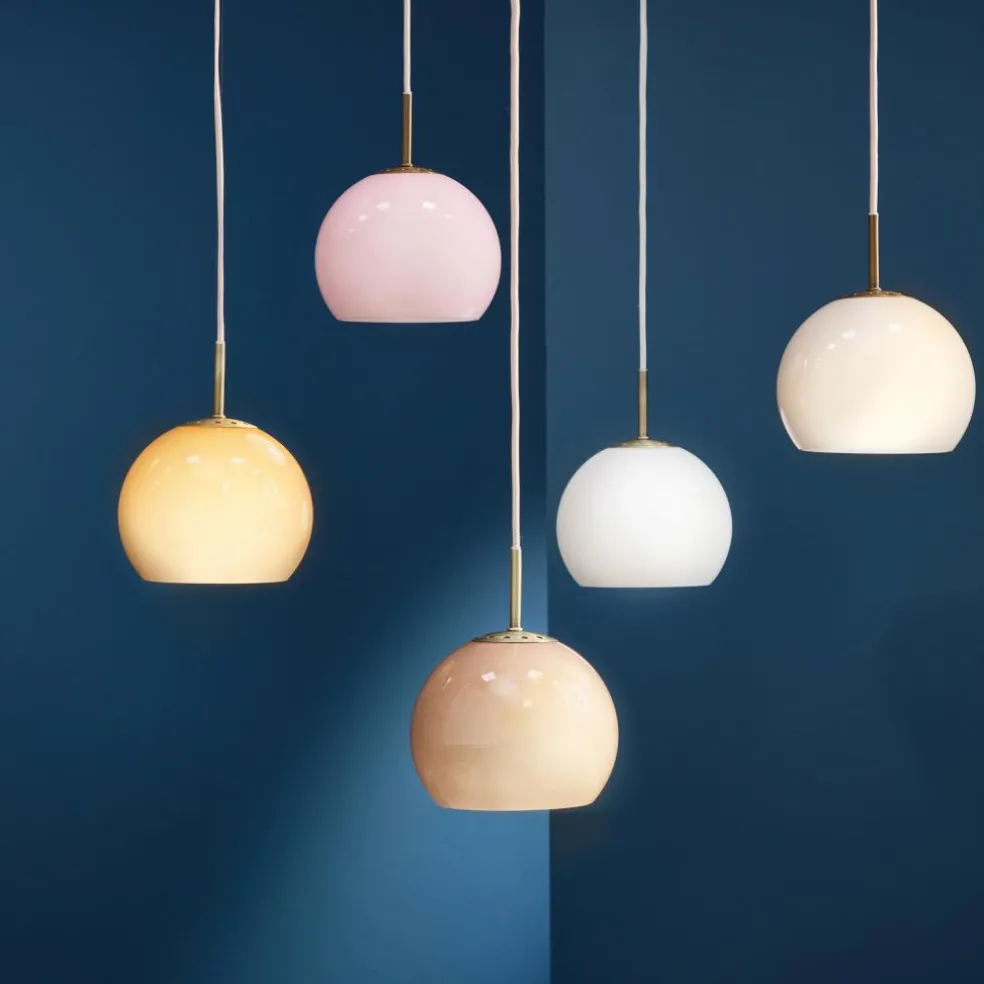 Ball Pendelleuchte Glas Ø 18cm