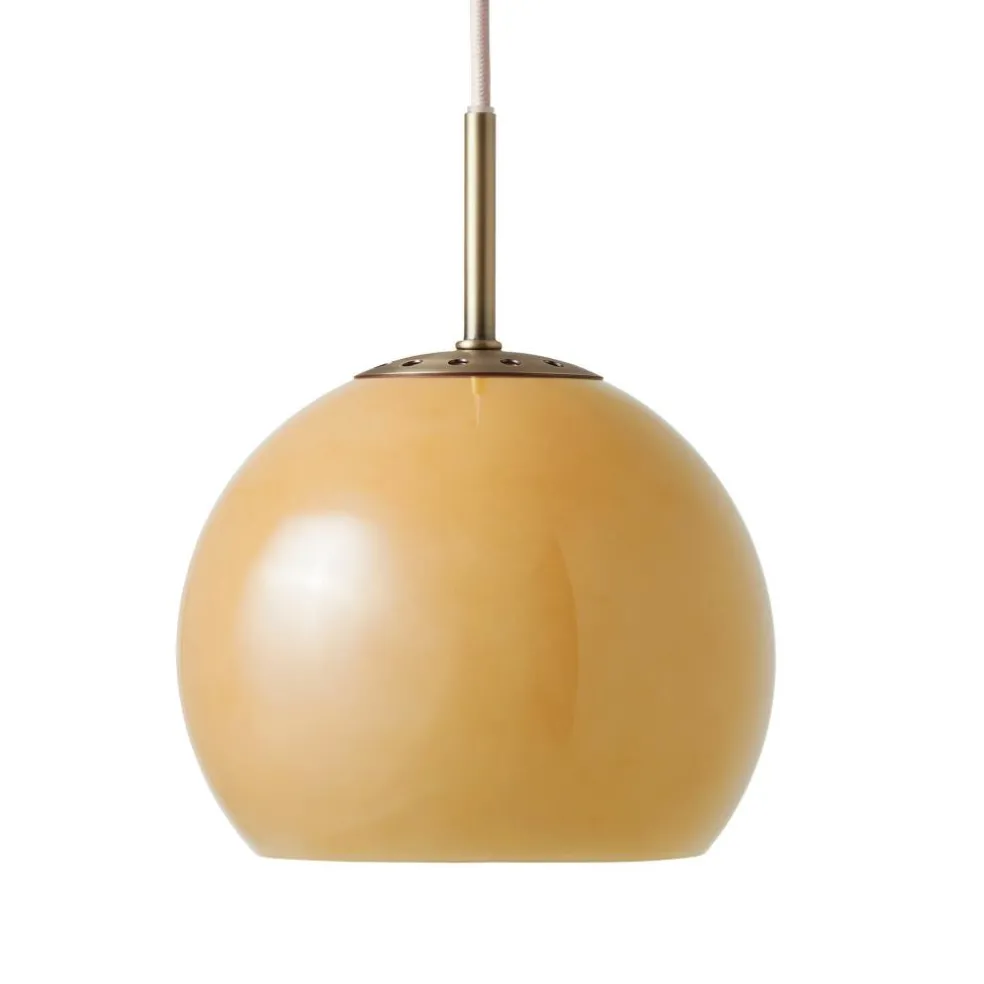 Ball Pendelleuchte Glas Ø 18cm