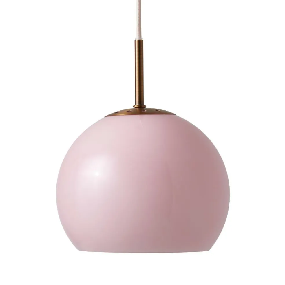 Ball Pendelleuchte Glas Ø 18cm