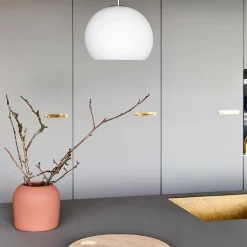 Ball Pendelleuchte Glas Ø 18cm