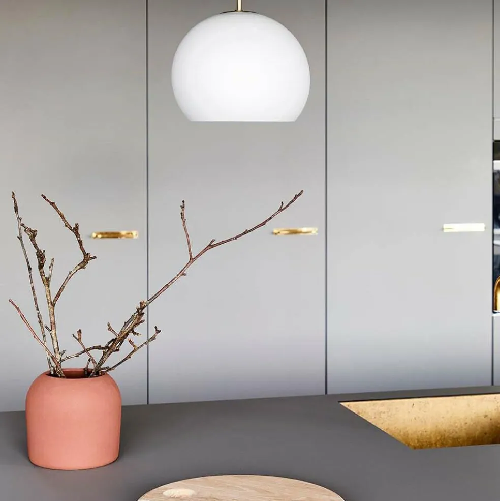 Ball Pendelleuchte Glas Ø 18cm