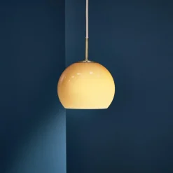 Ball Pendelleuchte Glas Ø 18cm