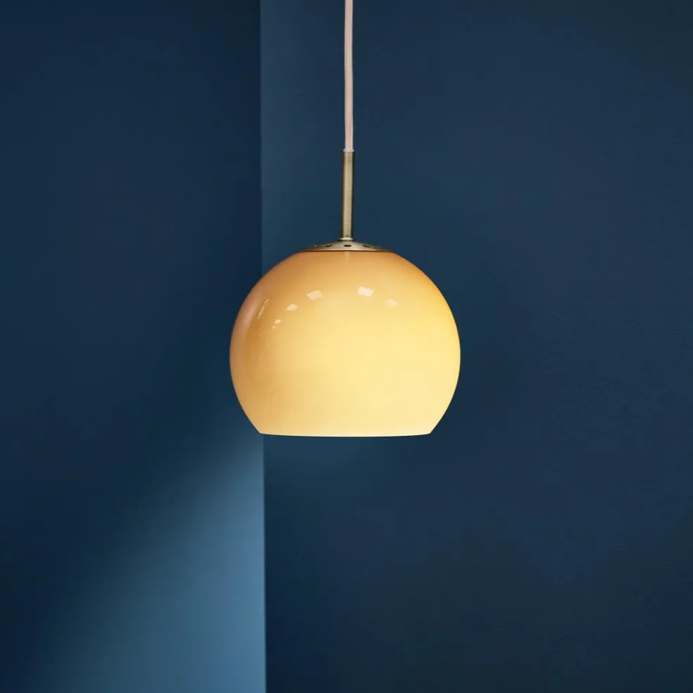 Ball Pendelleuchte Glas Ø 18cm