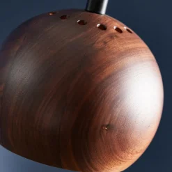 Ball Pendelleuchte Holz Ø12cm