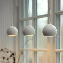 Ball Pendelleuchte matt Ø12cm