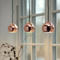 Ball Pendelleuchte Metallic Ø12cm