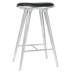 Barhocker Gestell Aluminium H 74cm
