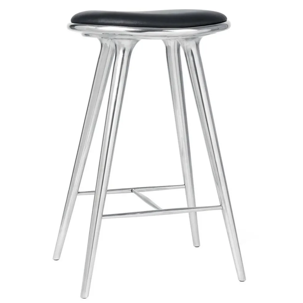 Barhocker Gestell Aluminium H 74cm