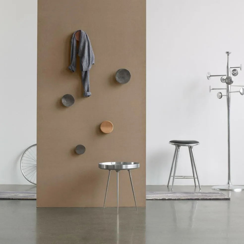 Barhocker Gestell Aluminium H 69cm