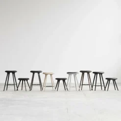 Barhocker Gestell Eiche H 74cm