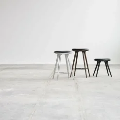 Barhocker Gestell Eiche H 74cm