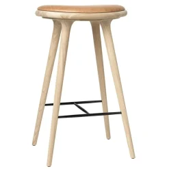 Barhocker Gestell Eiche H 74cm