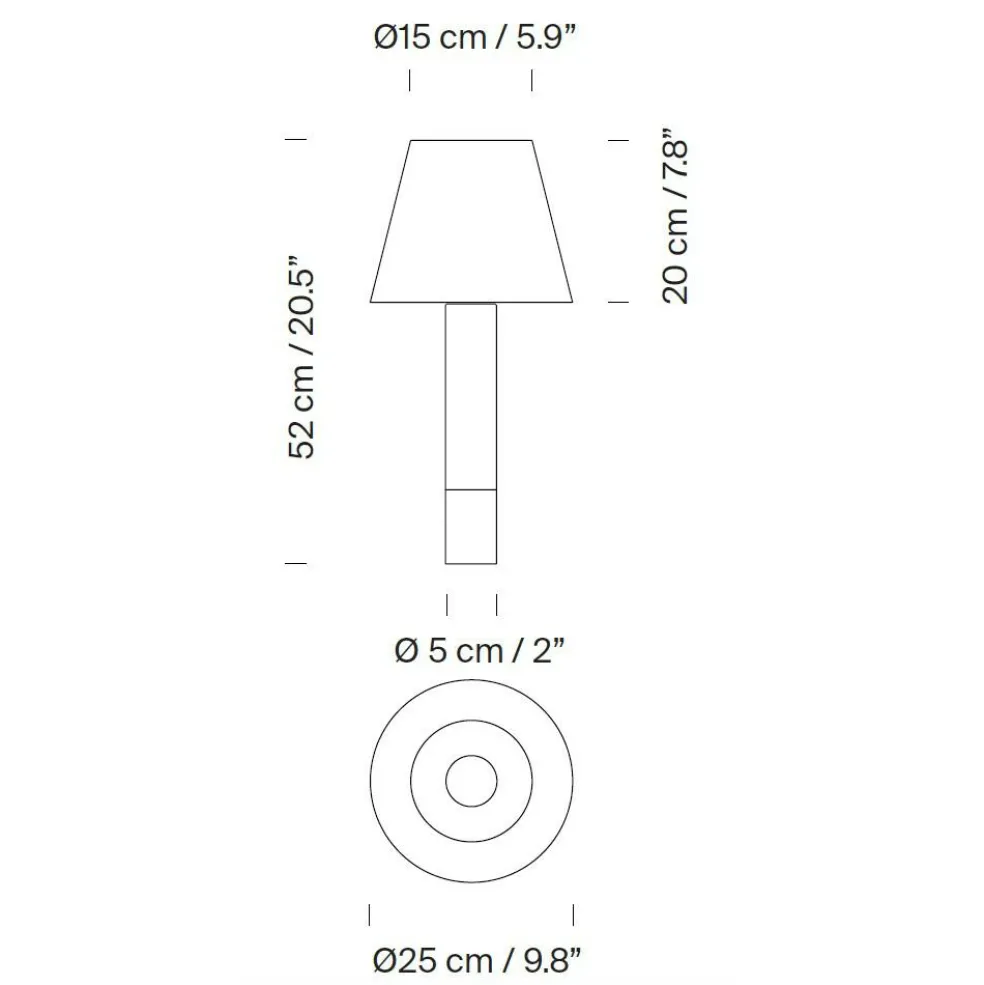 Basica Minima Tischleuchte