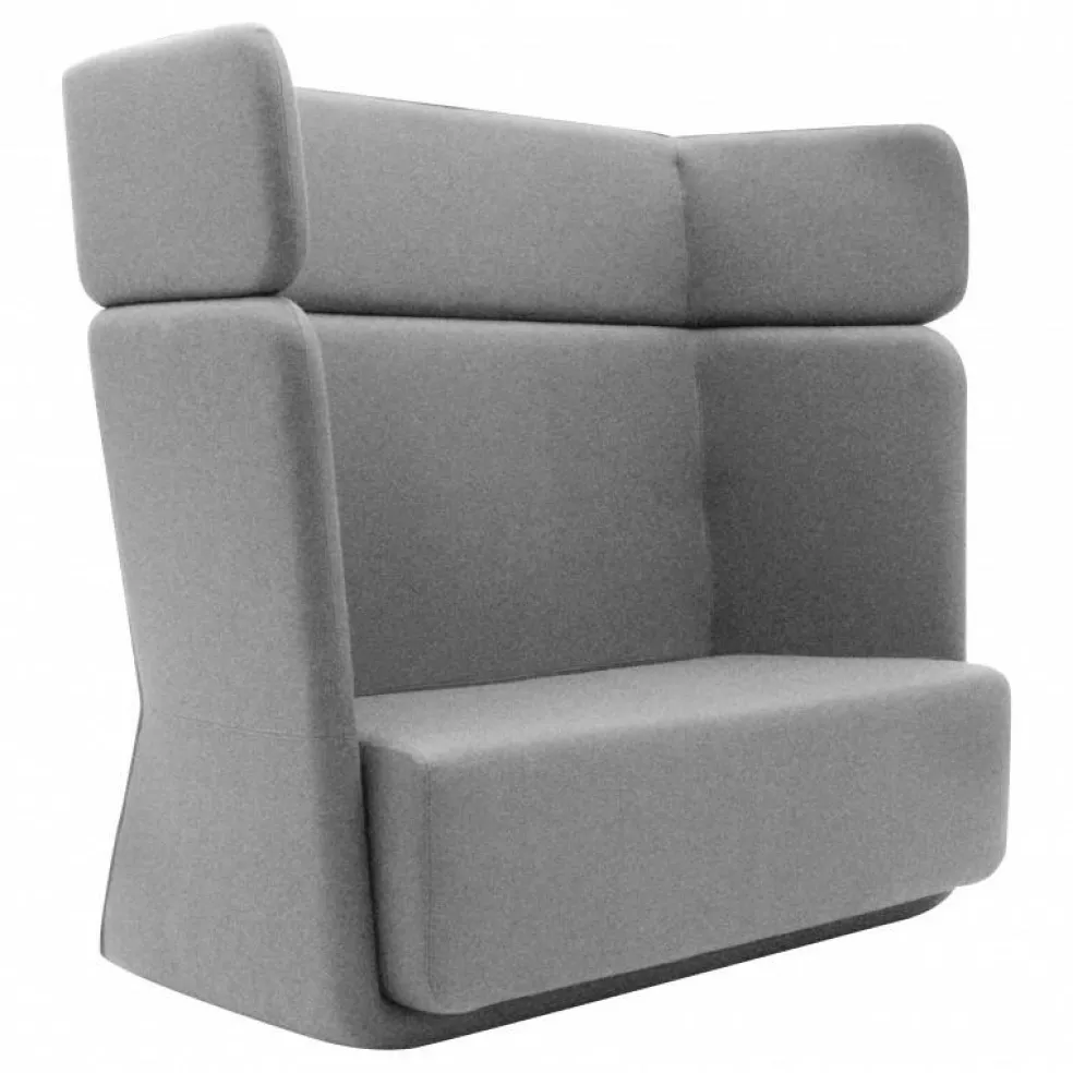 Basket Sofa mit hohem Rücken