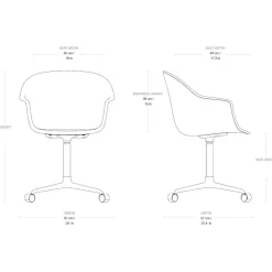 Bat Meeting Stuhl Frontpolsterung