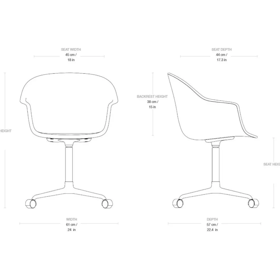 Bat Meeting Stuhl Vollpolsterung