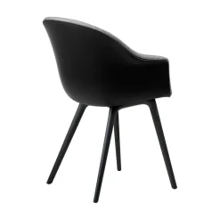 Bat Schalenstuhl Frontpolsterung Gestell Kunststoff