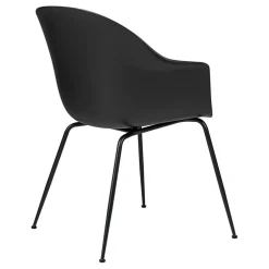 Bat Schalenstuhl Gestell konisch schwarz